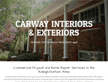Tablet Screenshot of carwayinteriors.com